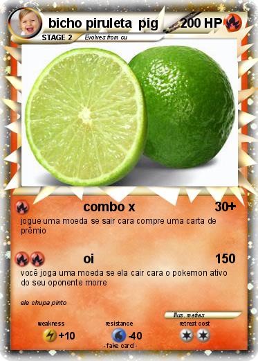 Pokemon bicho piruleta  pig