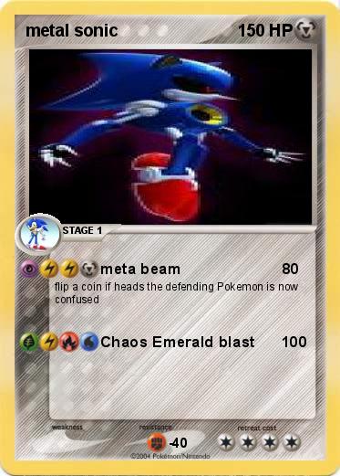 Pokemon metal sonic