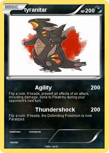 Pokemon tyranitar