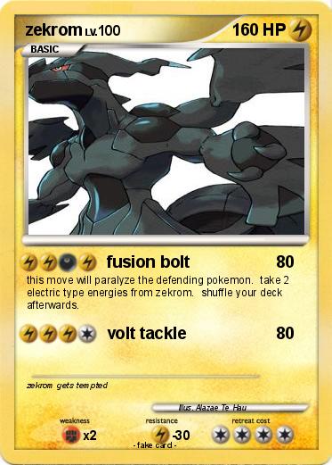 Pokemon zekrom