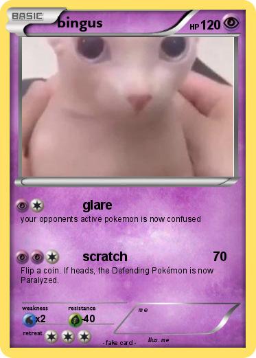 Pokemon bingus