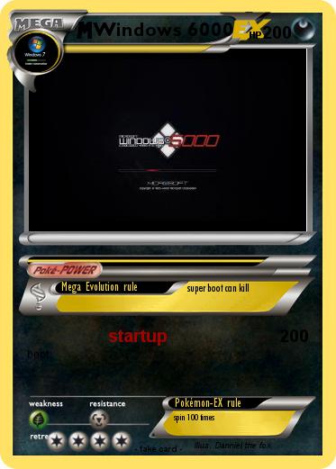 Pokemon Windows 6000