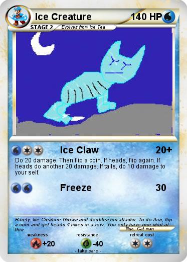 Pokemon Ice Creature