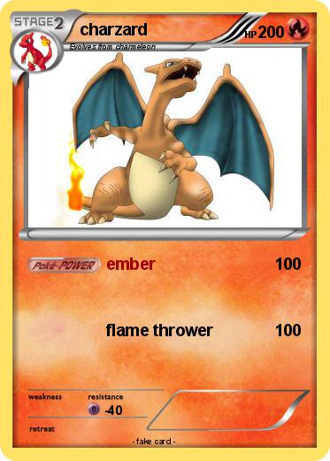Pokemon charzard