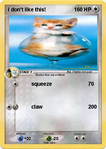 Pokemon i don't like this!