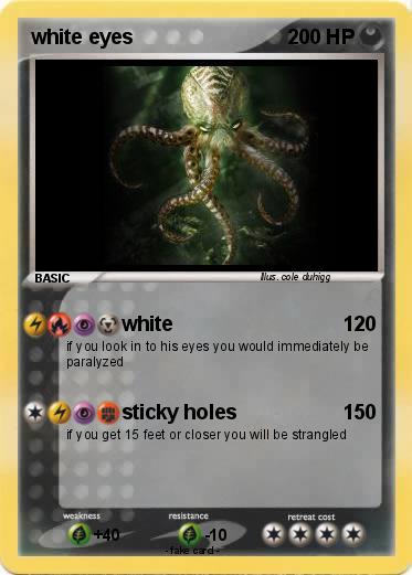 Pokemon white eyes