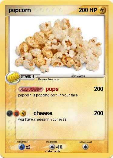 Pokemon popcorn