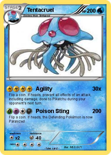 Pokemon Tentacruel