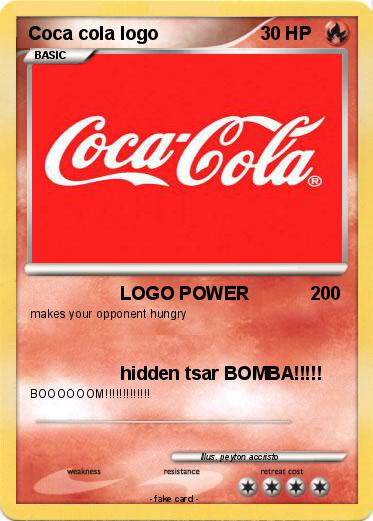 Pokemon Coca cola logo