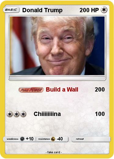 Pokemon Donald Trump