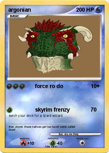 Pokemon argonian