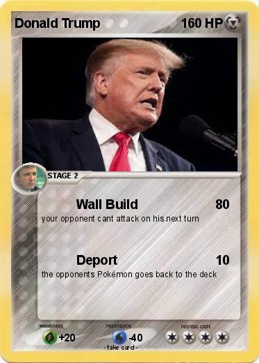 Pokemon Donald Trump