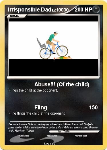 Pokemon Irrisponsible Dad