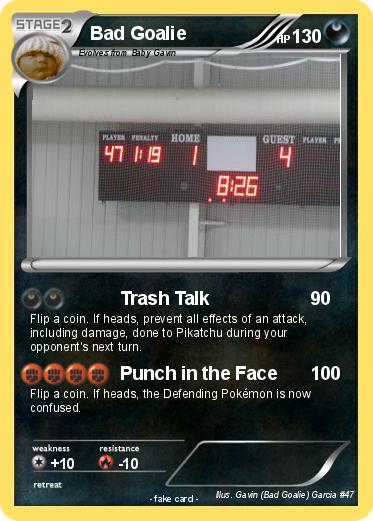 Pokemon Bad Goalie