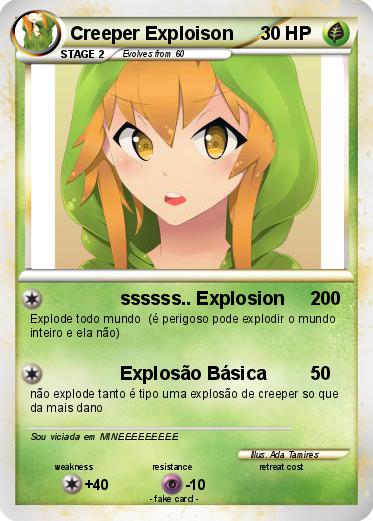 Pokemon Creeper Exploison