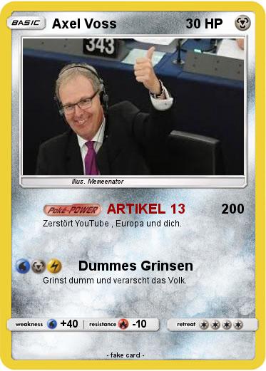 Pokemon Axel Voss