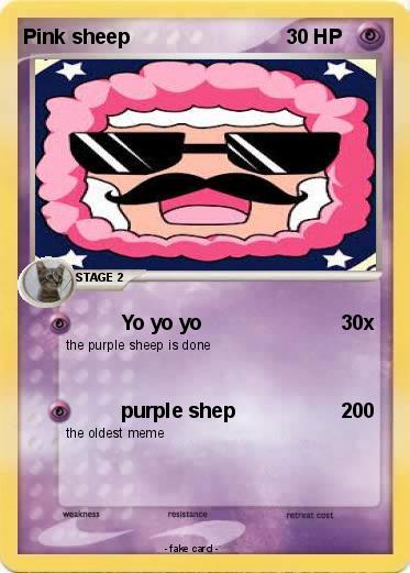 Pokemon Pink sheep