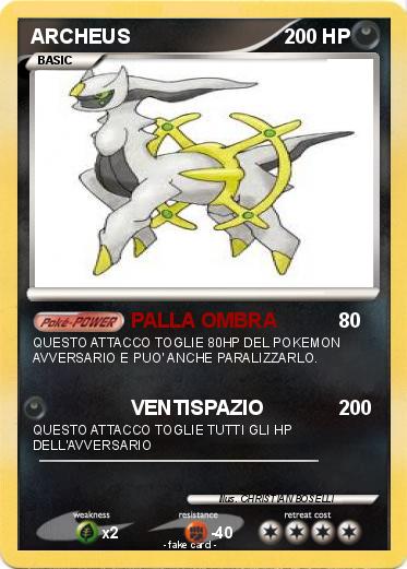 Pokemon ARCHEUS
