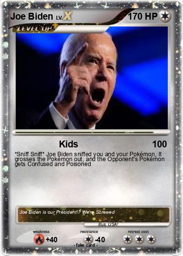 Pokemon Joe Biden