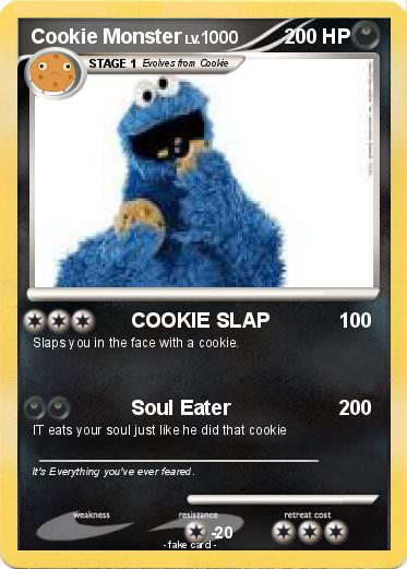 Pokemon Cookie Monster