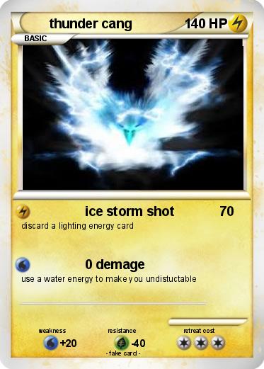 Pokemon thunder cang