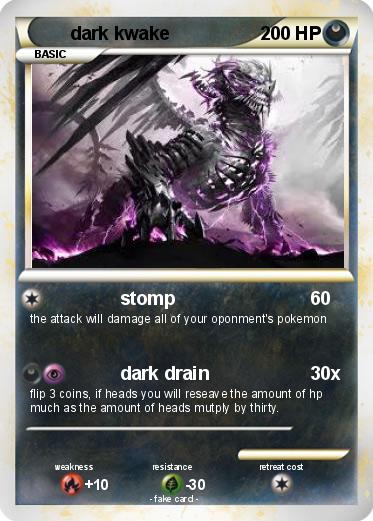 Pokemon dark kwake