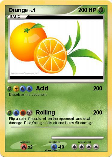 Pokemon Orange