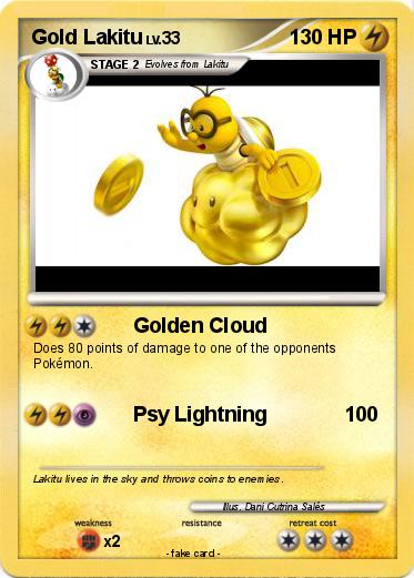 Pokemon Gold Lakitu