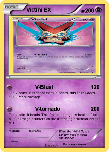 Pokemon Victini EX