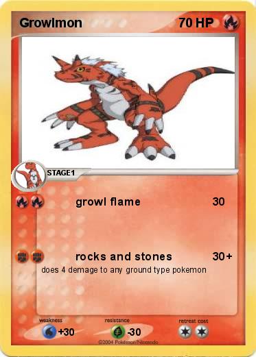 Pokemon Growlmon