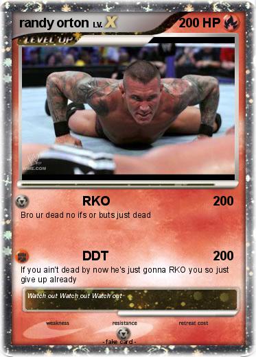 Pokemon randy orton