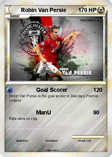 Pokemon Robin Van Persie