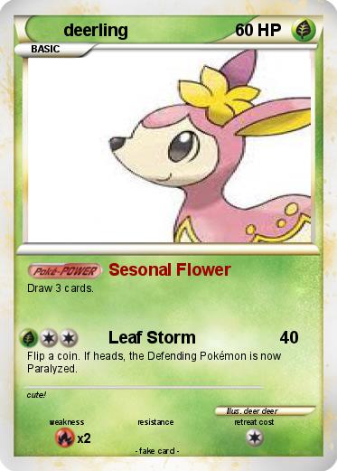 Pokemon deerling