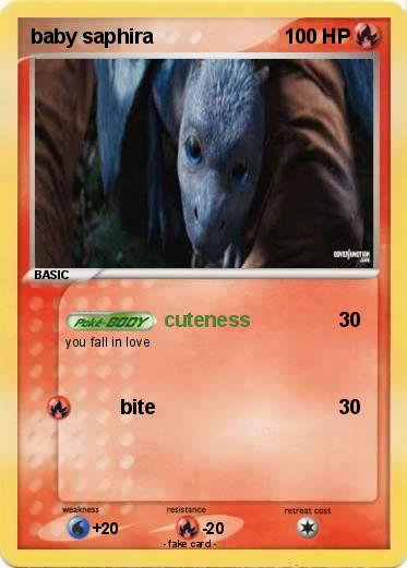 Pokemon baby saphira