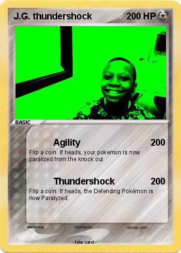 Pokemon J.G. thundershock