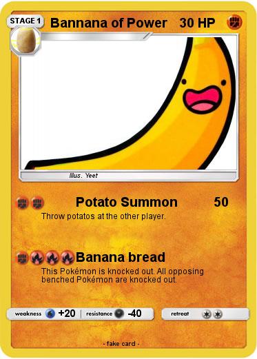 Pokemon Bannana of Power