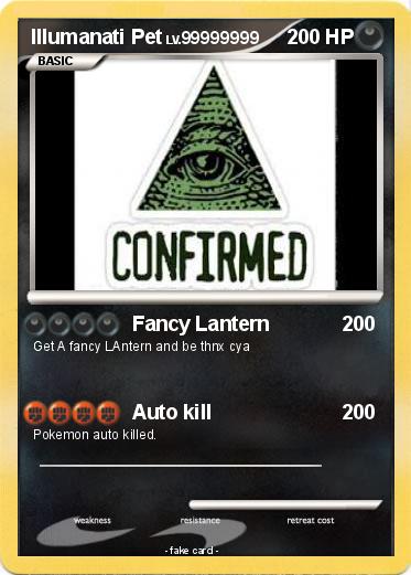 Pokemon Illumanati Pet