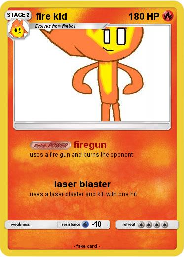 Pokemon fire kid