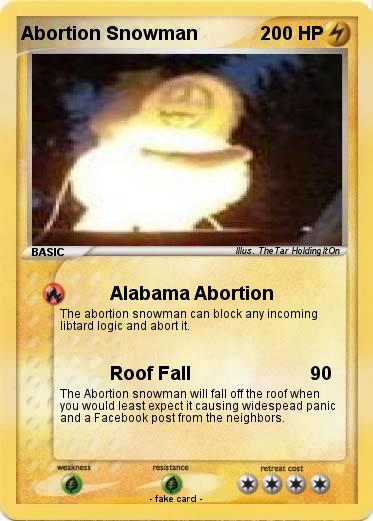 Pokemon Abortion Snowman