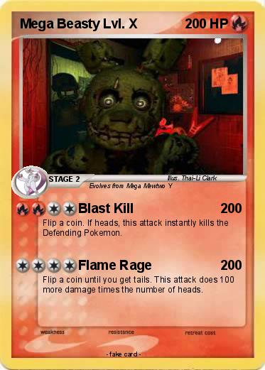 Pokemon Mega Beasty Lvl. X