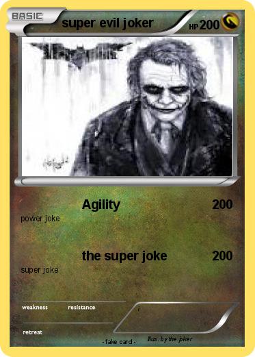 Pokemon super evil joker