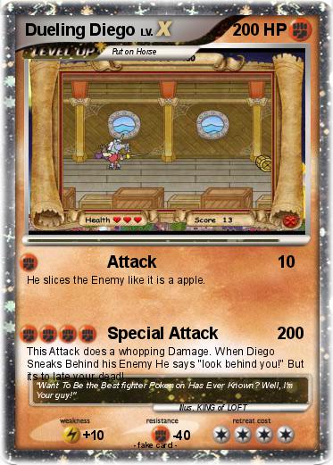 Pokemon Dueling Diego