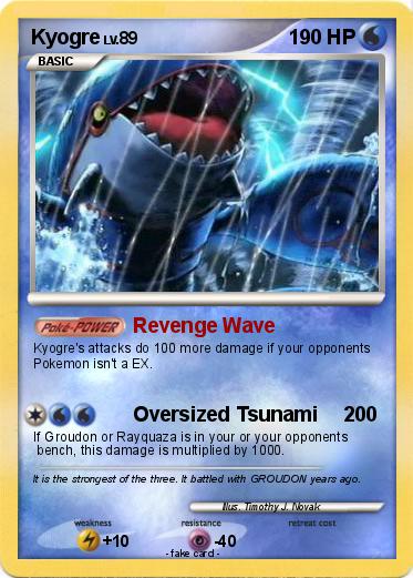 Pokemon Kyogre
