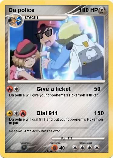 Pokemon Da police