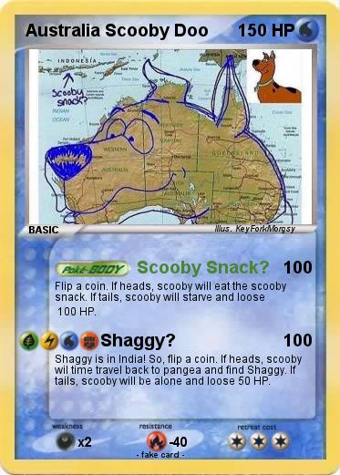 Pokemon Australia Scooby Doo