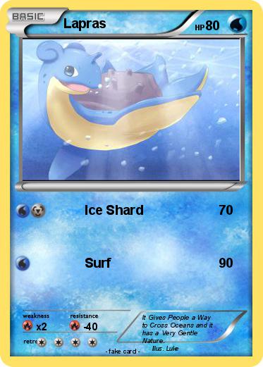 Pokemon Lapras