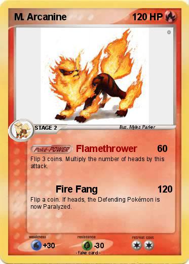 Pokemon M. Arcanine