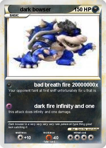 Pokemon dark bowser