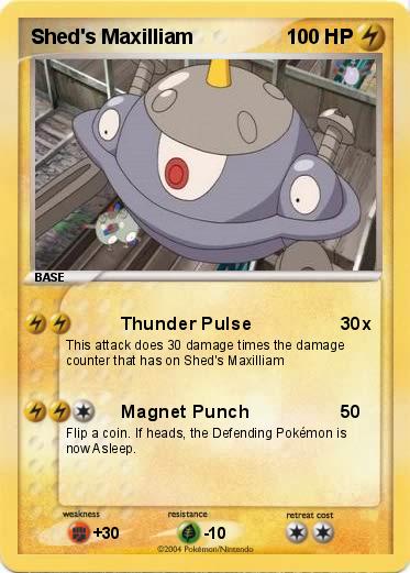 Pokemon Shed's Maxilliam