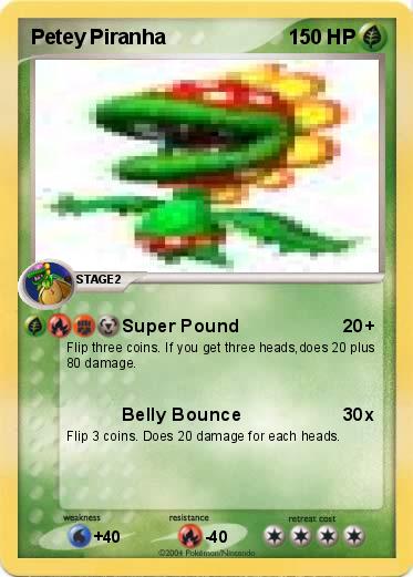 Pokemon Petey Piranha